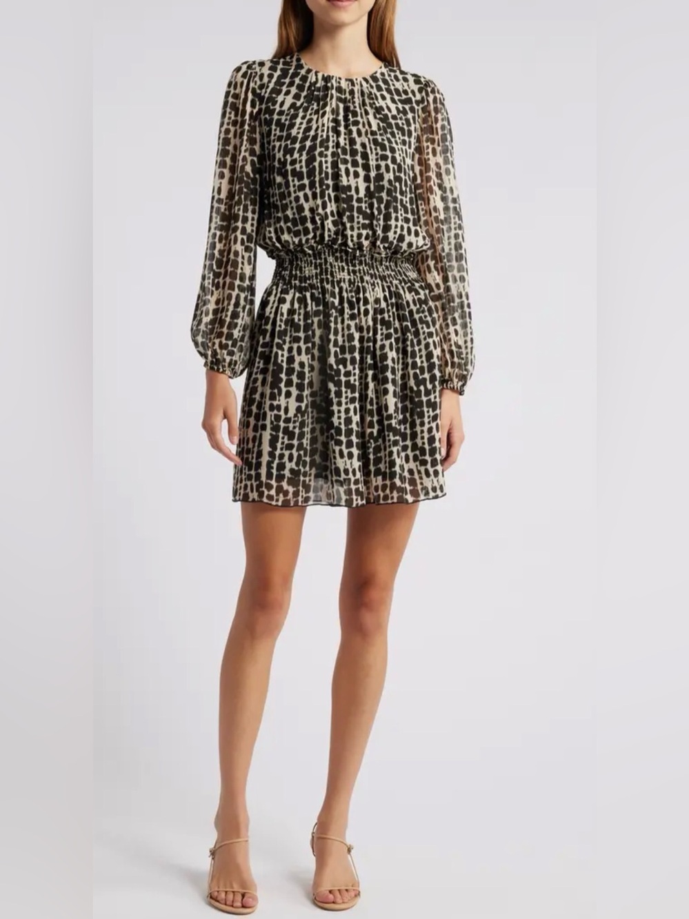 Rails Lanie Dress in Spotted Shibori Soze Medium